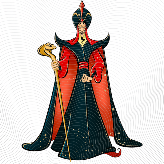 Glitter Red Genie