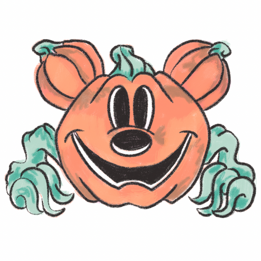 Pastel Mouse Pumpkin