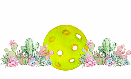 Cactus Banner Pastel