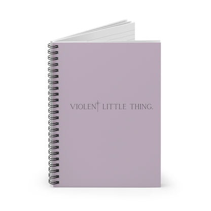 Violent Little Thing Lined Notebook
