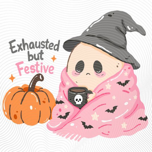 Exhausted But Festive