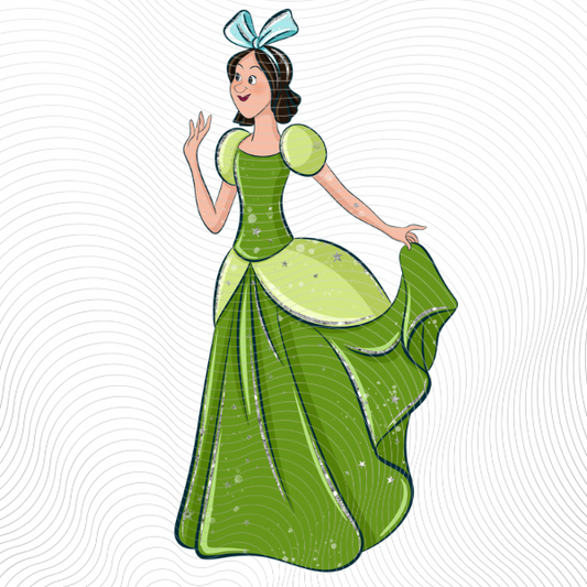 Glitter Green Stepsister