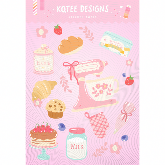 Baking Sticker Sheet