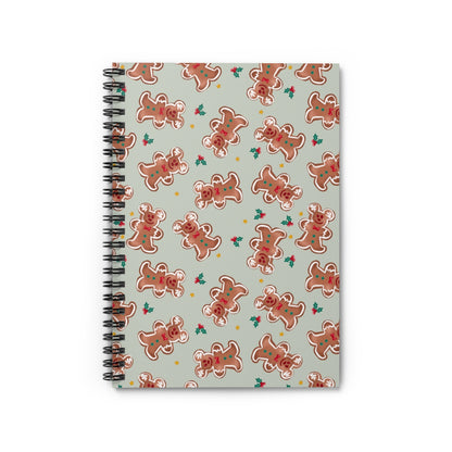 Gingerbread Magic Lined Notebook