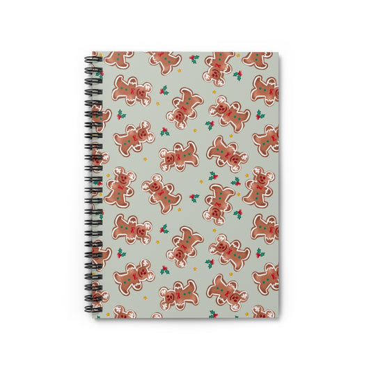 Gingerbread Magic Lined Notebook