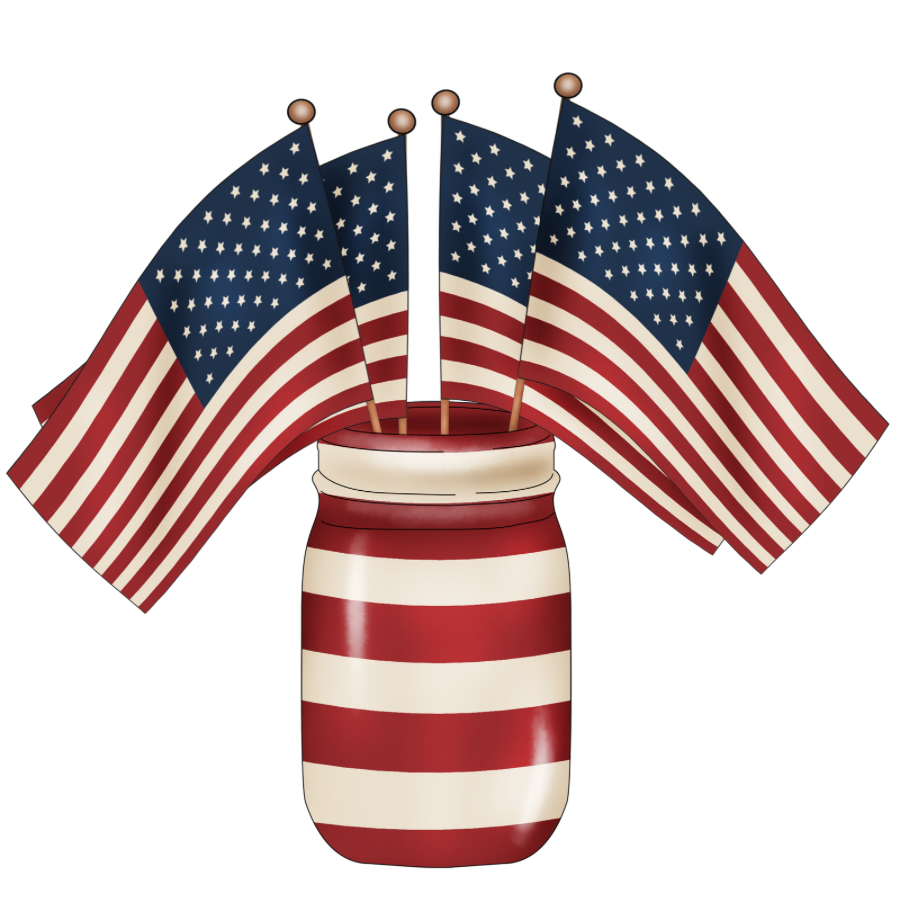 Striped Jar