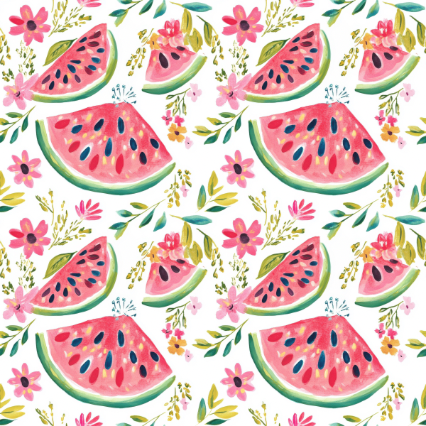 Watercolor Watermelon