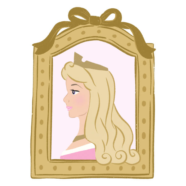 Frame Pink Princess