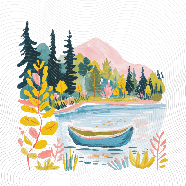 Pastel Lake