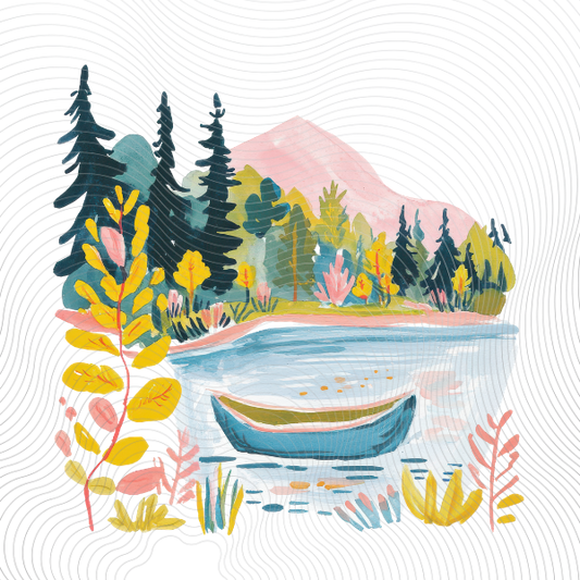 Pastel Lake