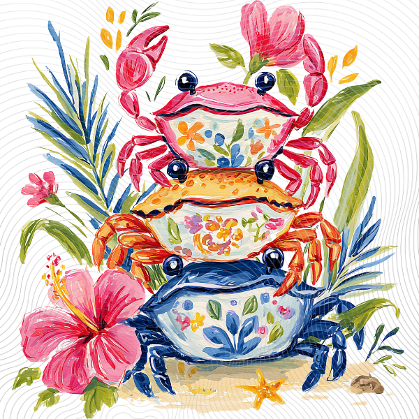 Colorful Crabs