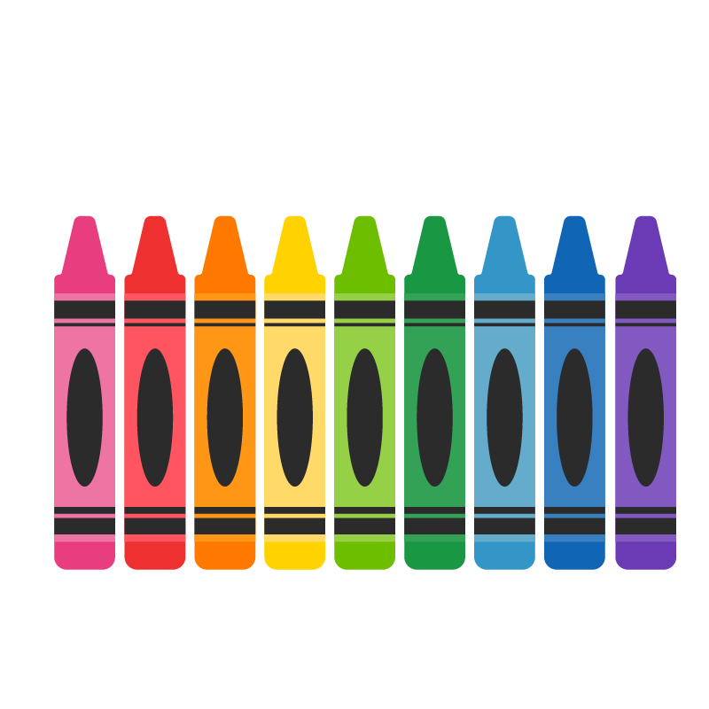 Rainbow Crayons