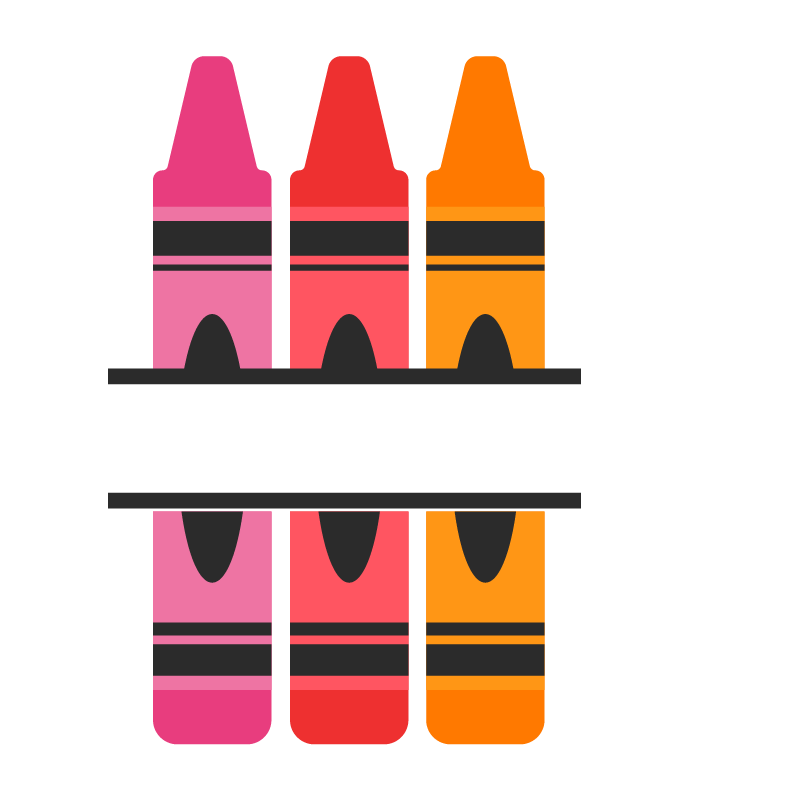 Reds Crayon Block