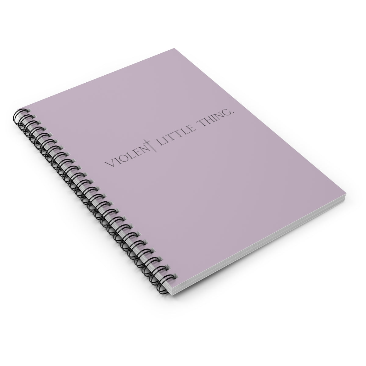Violent Little Thing Lined Notebook