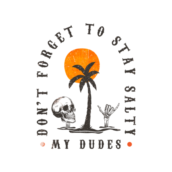 Salty Dude Back