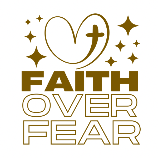 Faith Over Fear Gold