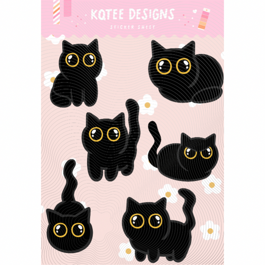 Kitties Sticker Sheet