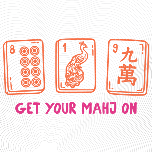 Get Your Mahj On Orange