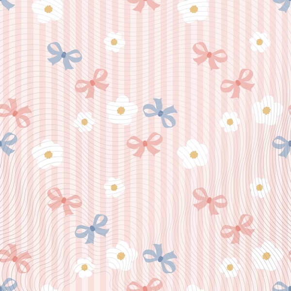 Red Striped Daisies
