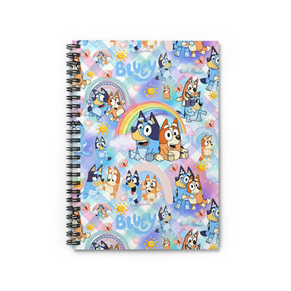 Sister Dogs Lined Notebook