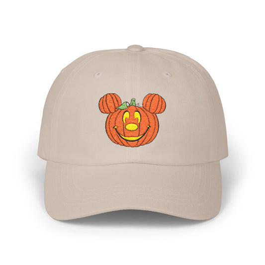 Stone Magical Pumpkin Embroidered Hat