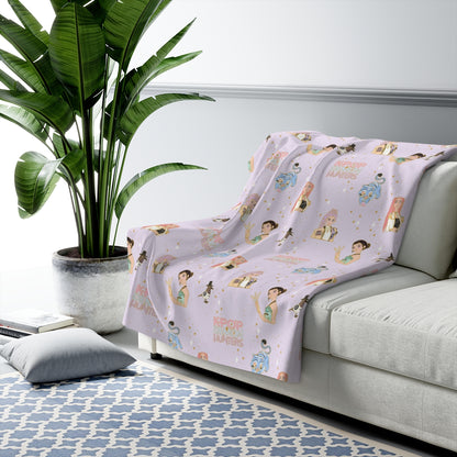 K-Pop Soft Minky Blanket