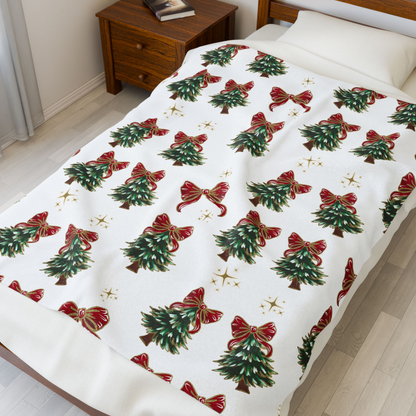 Coquette Tree Plush Blanket