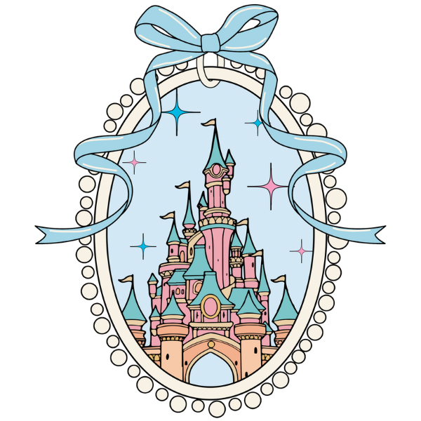 Frame Castle Blue