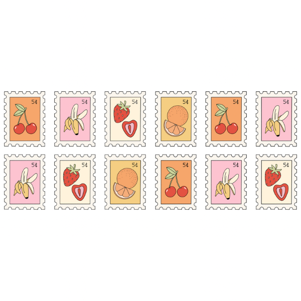 Fruit Stamps