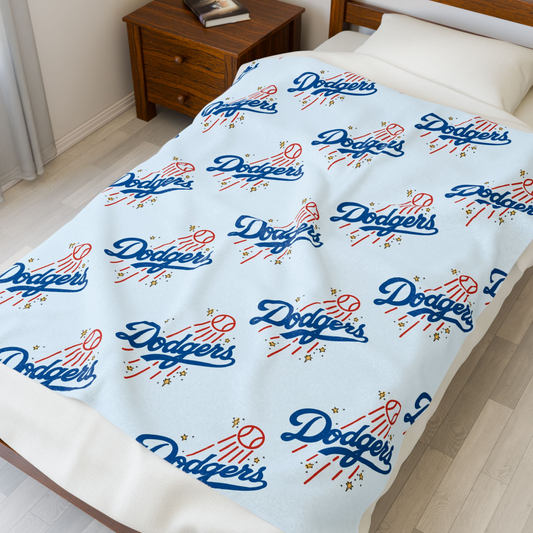 Blue Crew Plush Blanket