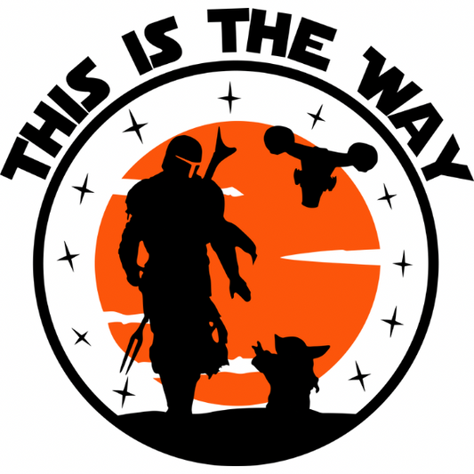 The is the Way Silhouette