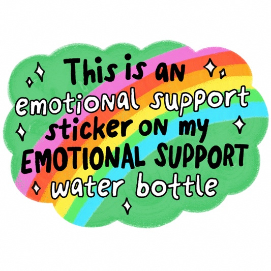 Emotional Support Sticker