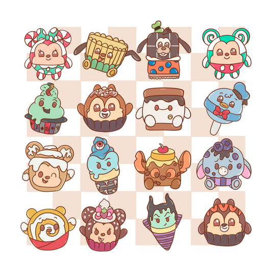Checkered Magical Sweets