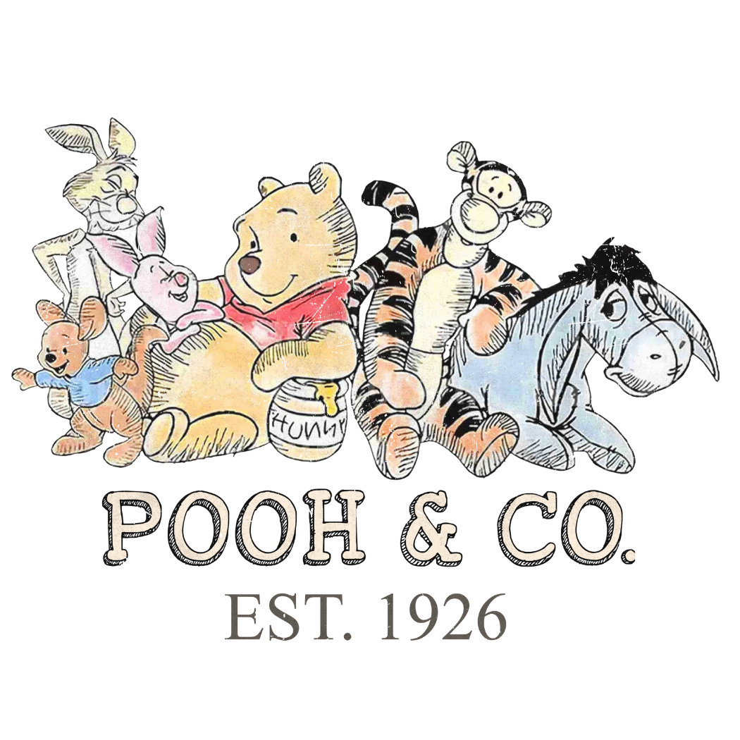 Winnie the Pooh & CO Front and Back