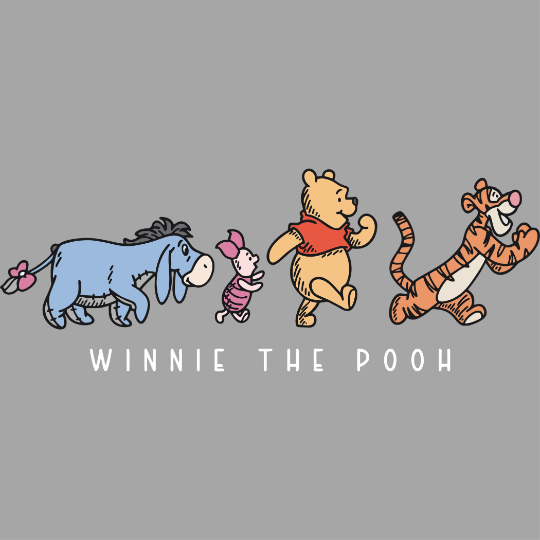 Winnie the Pooh & CO Front and Back