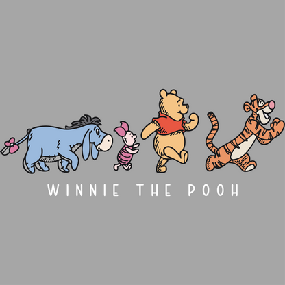 Winnie the Pooh & CO Front and Back