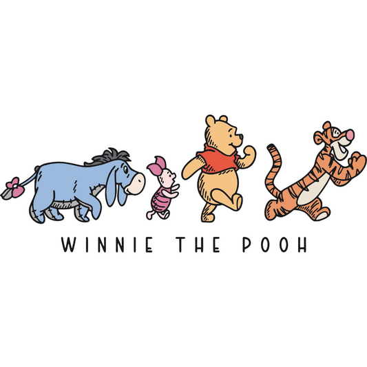 Winnie the Pooh & CO Front and Back
