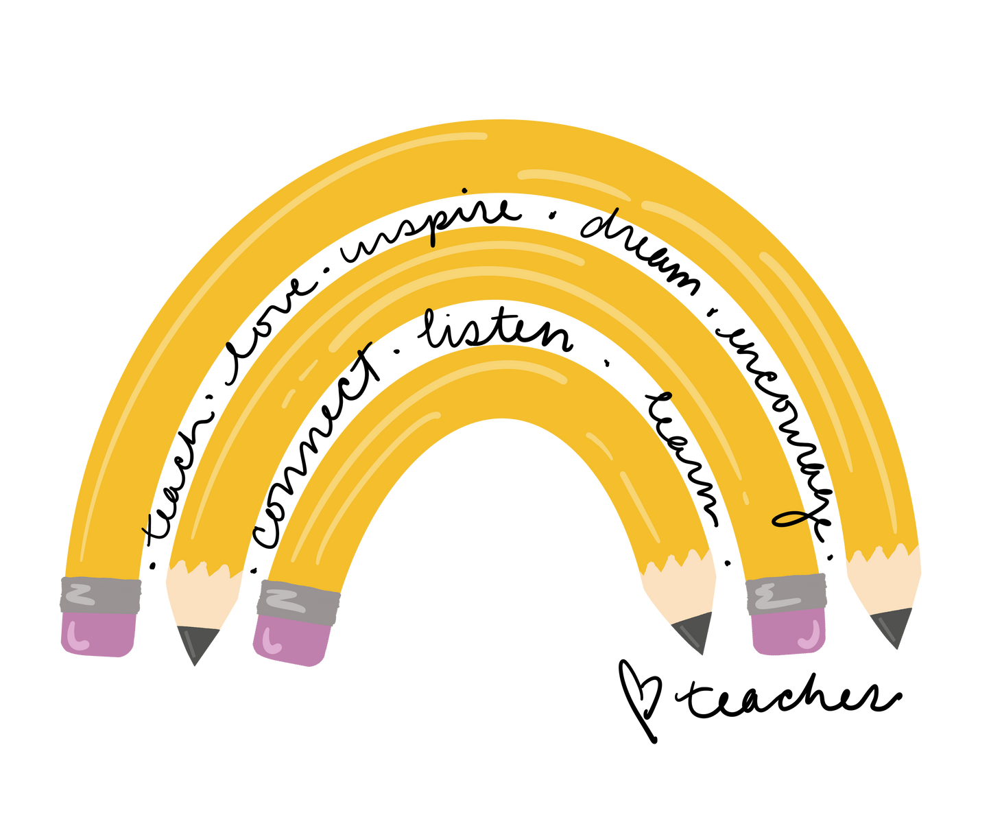 Pencil Rainbow