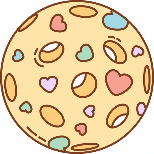 Pastel Heart Ball