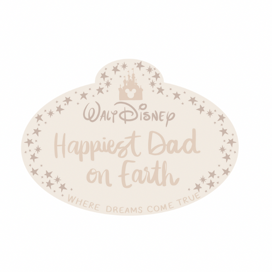 Happiest Dad on Earth Tan