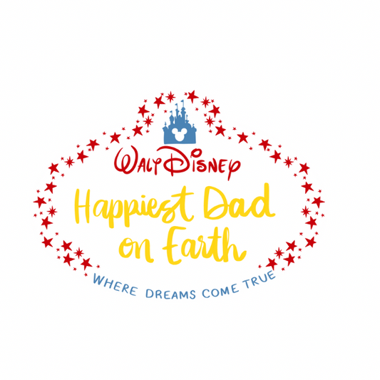 Happiest Dad on Earth White