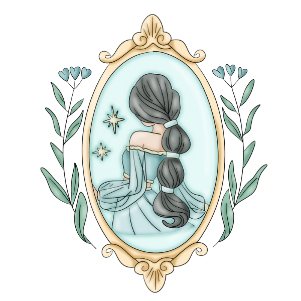 Floral Tiger Princess