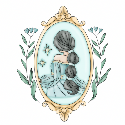Floral Tiger Princess
