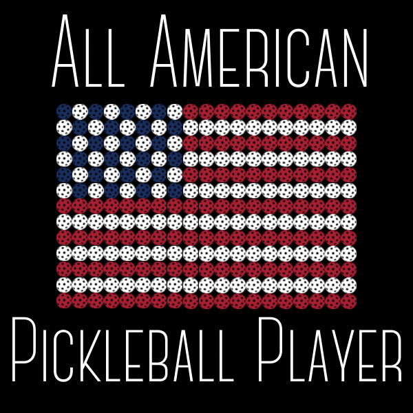 All American Pickleball Player