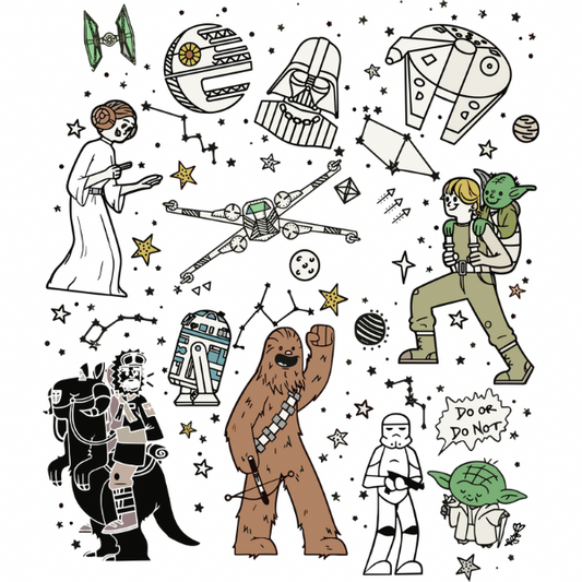 Space Battle Cartoon