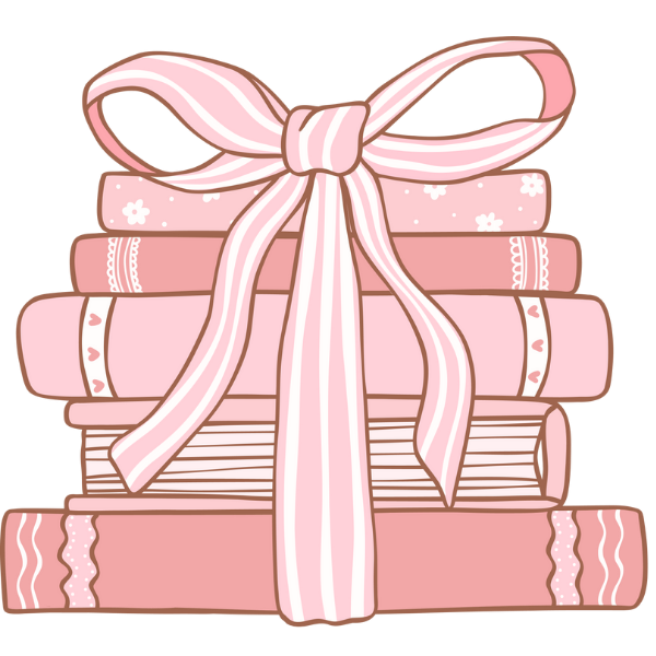 Pink Books and Bows