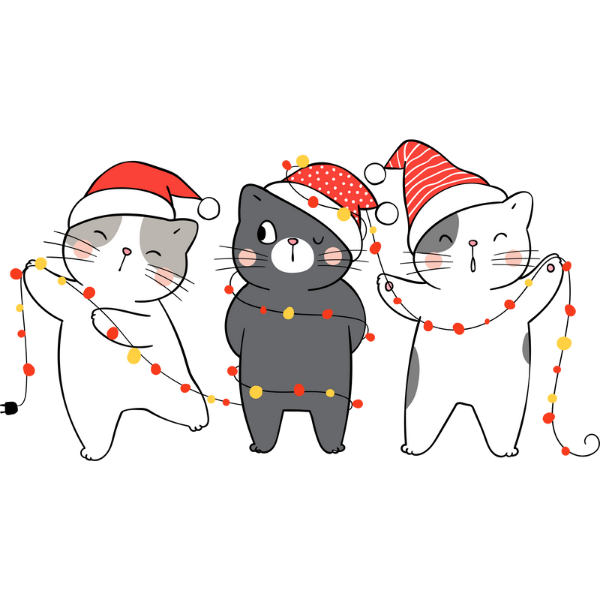 Santa Kitties