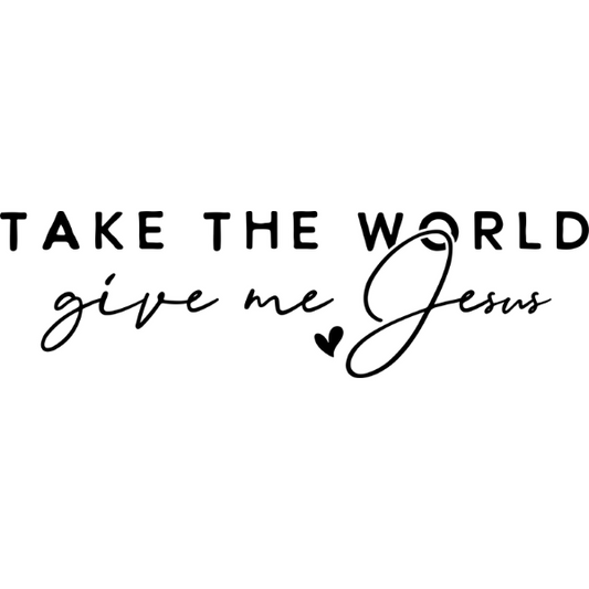 Give Me Jesus
