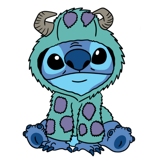Monster Blue Alien