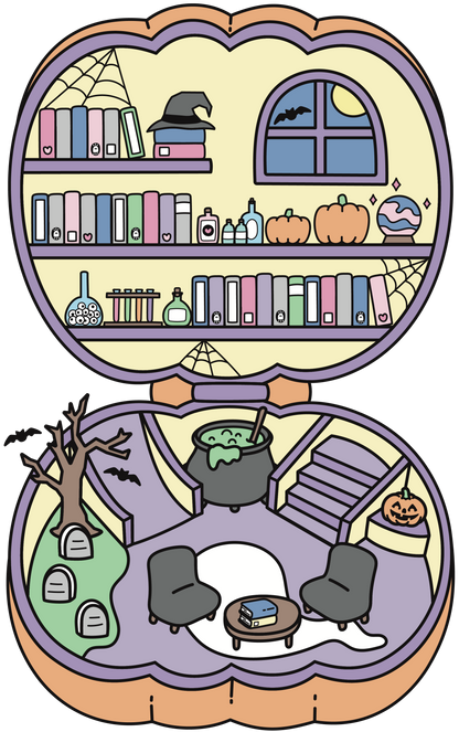 Spooky Pocket Library